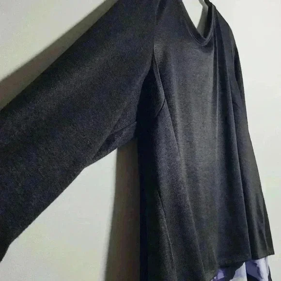 ๐จ LAST CHANCE ๐จ ROZ & ALI Dressbarn Floral and Black Blouse Size 2X - Picture 4 of 16